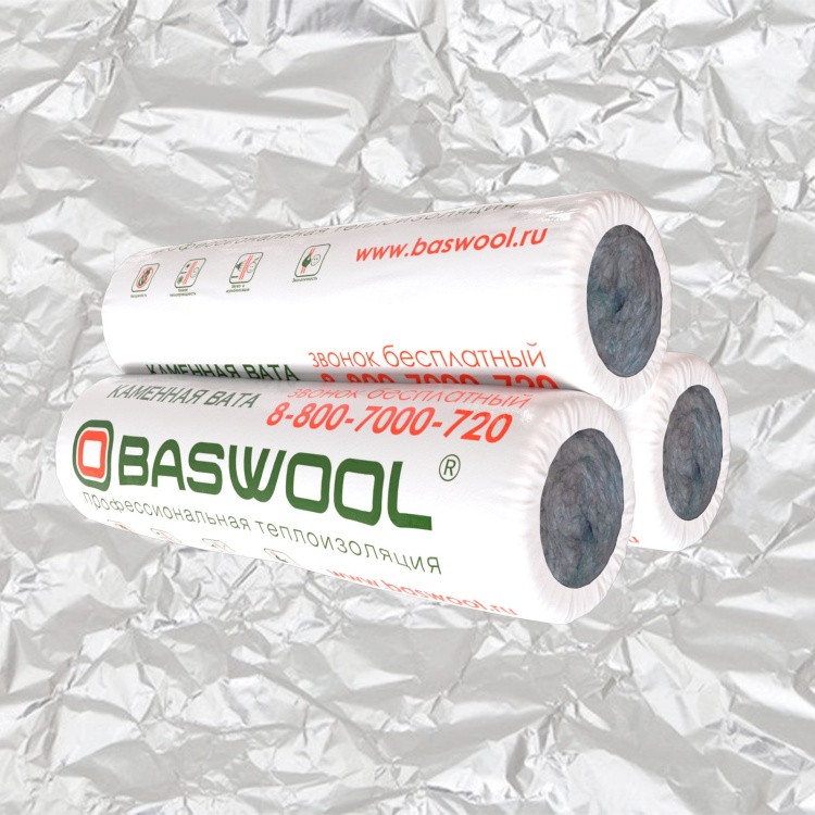 Мат прошивной BASWOOL  МП-125 (СТ) ГОСТ 21880-2011 3000х1200х80 мм
