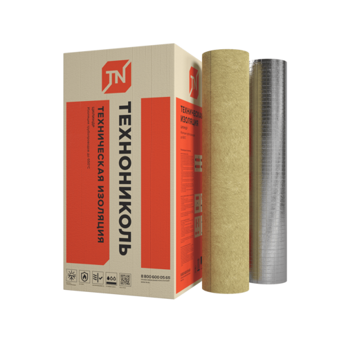 Цилиндр Технониколь ТЕХНО 80 ФА 1200х159х40 мм (4 сегмента)